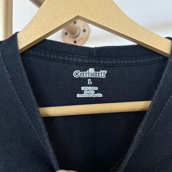 Carhartt Long Sleeve Black White - Picture 4 of 4